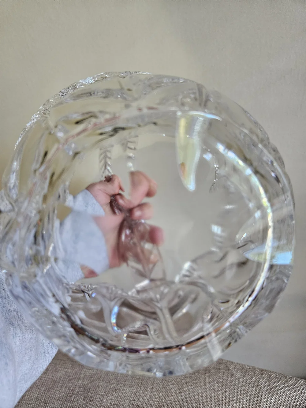 Fifth Ave Crystal Basket ✨️